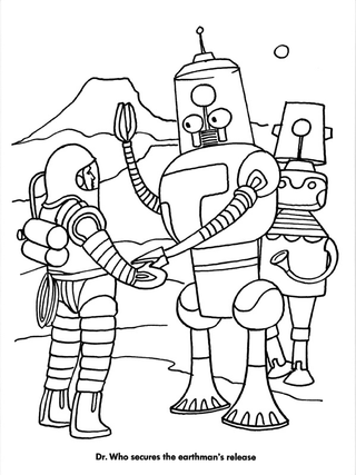 Illustration for article titled Doctor Who: Planet of the Nipplepedes & Skiing Robots of Doom